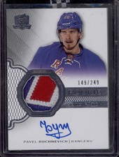 2016-17 The Cup Pavel Buchnevich Rookie Patch Auto 3-Color True RPA RC /249