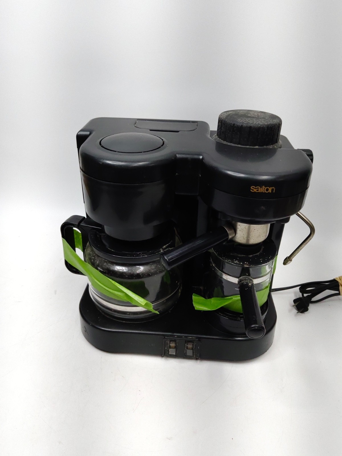 Salton Three For All Plus Coffee Espresso Cappuccino Maker EX-20