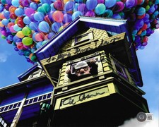 Ed Asner Disney Pixar Up Signed 8x10 Photo Autographed BAS 713