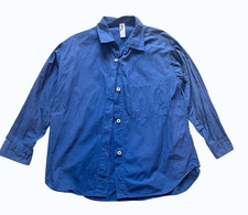 MARGARET HOWELL MHL. Cotton Blue Shirt Size 3 Made In Japan