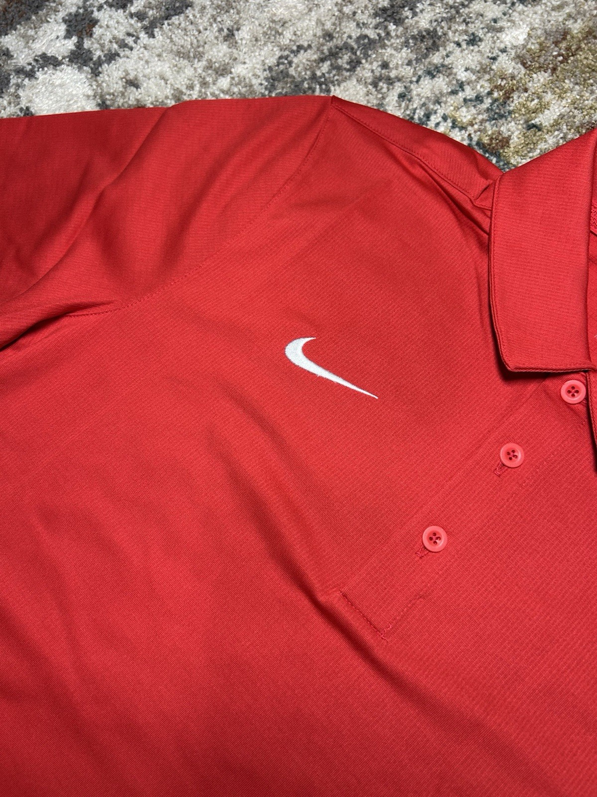 Nike Dri-FIT Franchise Polo Shirt - University Red CI4470-657 Mens Sizes S-XXL
