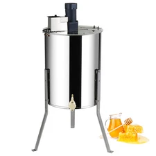 Electric Honey Extractor Beekeeping Equipment 4/8 Frames Stainless Steel