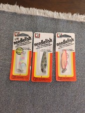 Luhr-Jensen Needle Fish Trout Wobler Size 2 NOS 3 Pack