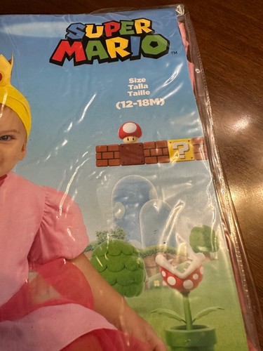 Super Mario Brothers Princess Peach halloween costume