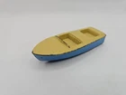 Lesney Matchbox Meteor Sportsman MK II No 48 Boat Tan Blue No Trailer England