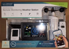 LA CROSSE WEATHER STATION 8844288 Professional Remote Monitoring -NEW- LJ