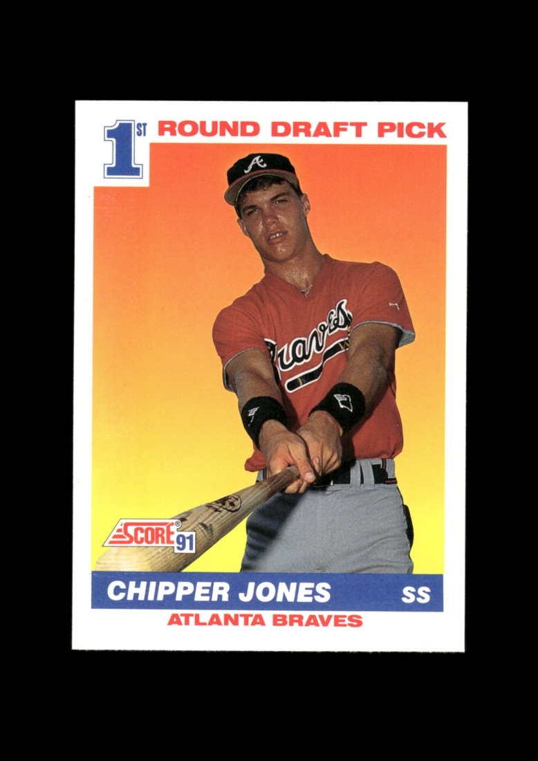 1991 Score: #671 Chipper Jones NM-MT OR BETTER