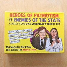 Heroes of Patriotism vs Enemies of The State/Magnetic Tile Conspiracy Theory Kit