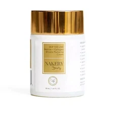 Nakery Beauty Skip the Line Peptide + Collagen Wrinkle Plumping Cream, 1.69 oz