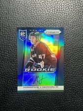 Hampus Lindholm Panini Prizm /25 Rookie Auto 2013-2014 Panini