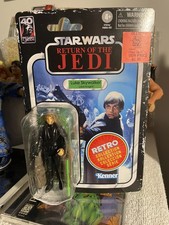 Luke Skywalker  Jedi Knight  40th Anniversary Hasbro Kenner Star Wars ROTJ Retro