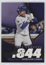2025 Topps Series 2 OPS Best Francisco Lindor #OPS-19 1g2w