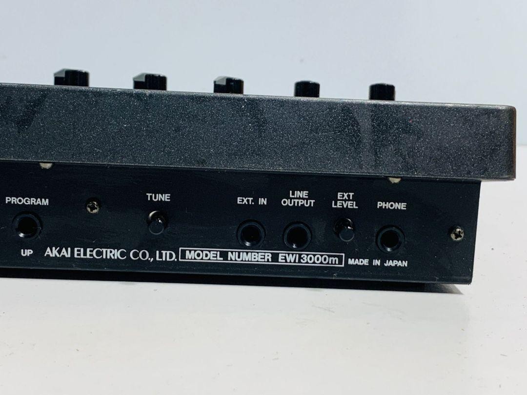 AKAI Akai EWI3000m Sound Module Synthesizer Rack Black