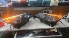 BMW 5 SERIES E60 E61 HALOGEN HEADLIGHTS HEADLAMPS PAIR PRE LCI NS OS LEFT RIGHT