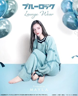 Blue Lock Lounge wear Rin Itoshi Blue Mayla Japan New