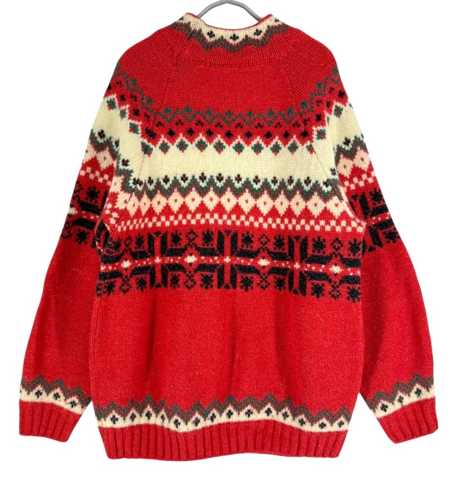 Vintage NORDIC NORWAY Spitfire Women 60percent Wool Jumper Sweater Size L image 3