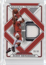2024-25 Panini National Treasures Treasured Threads 30/99 Scoot Henderson 6fs