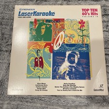 1992 Pioneer Laser Karaoke Top Ten 60's Hits Vol 14 Laserdisc