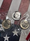 1977 P D S Roosevelt -2 BU in Mint Cello + Proof-3 coin Set  "FREE SHIPPING"