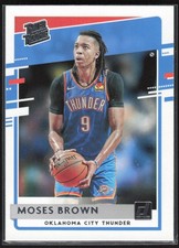 2020-21 Panini Chronicles Moses Brown Rookie Oklahoma City Thunder #198