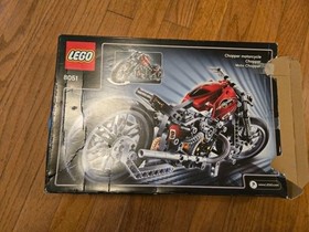 Lego 8051 Technic Motorbike Complete Set W/Box and instructions