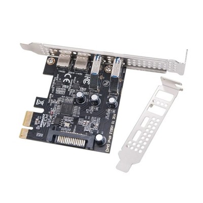 Neu PCI-Express-zu-USB-PCIE-Adapterkarte mit externer PCI-E 1X-Schnittstelle