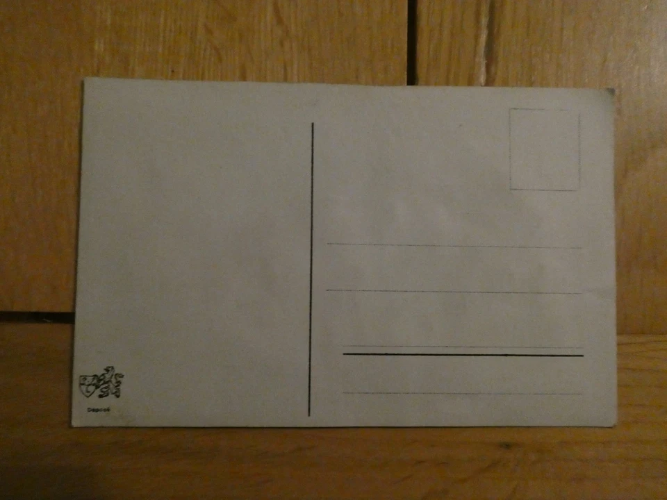 WW1 Woven Silk Postcard. Fan Shape. MERRY CHRISTMAS - Image 2 of 2