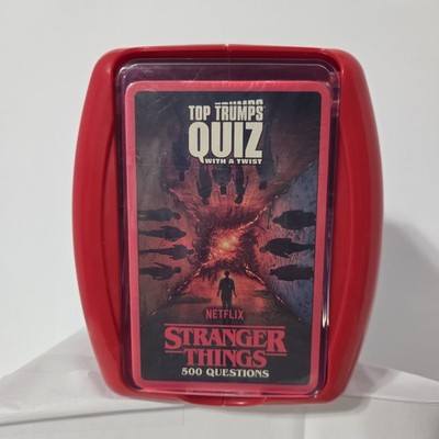 Winning Moves Top Trumps Quiz Stranger Things 500 Questions New WM04651-EN1