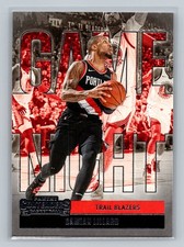 Damian Lillard 2020-21 Panini Contenders #2 Game Night Ticket Trail Blazers