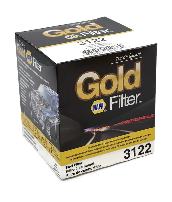 Napa Gold Fuel Filter 3122 - Box of 12 Filters - High-Quality for BF593 & 86122 - Image 4 of 4