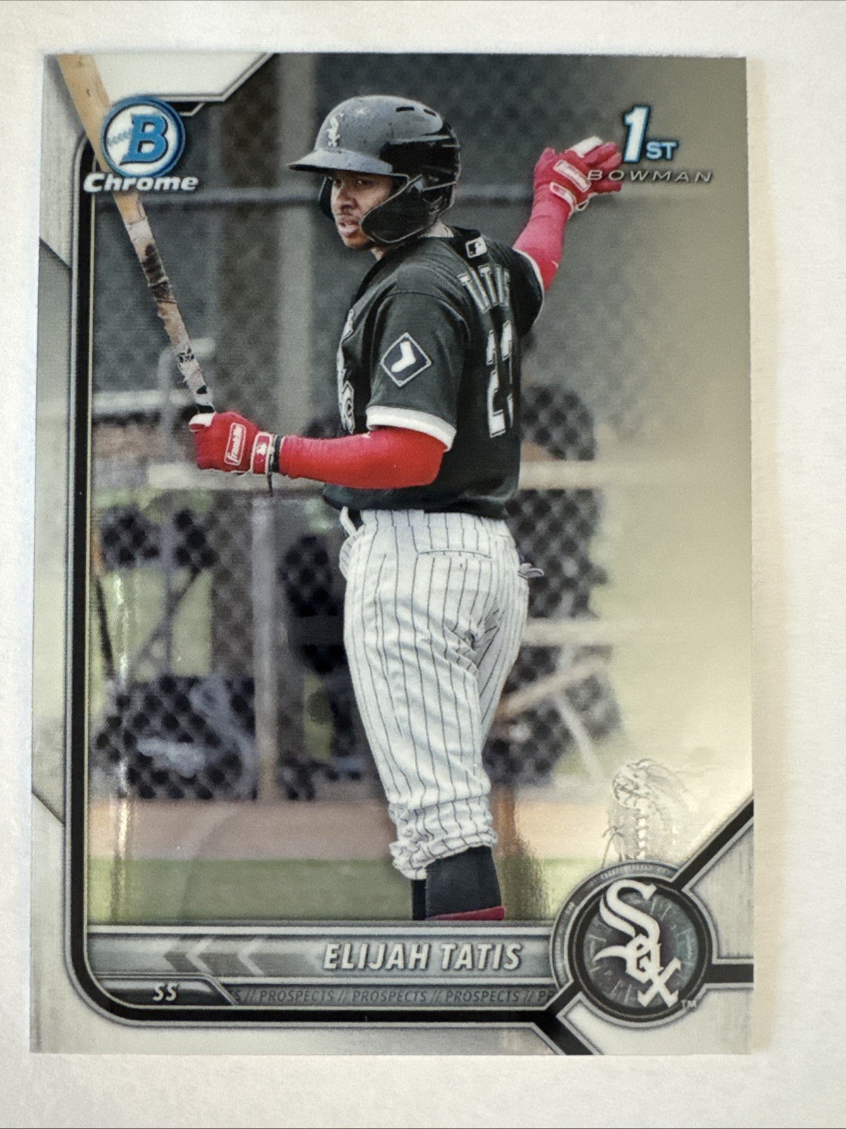 2022 Bowman Chrome Elijah Tatis #BCP-23 Chicago White Sox