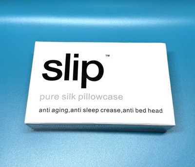 Slip 20'' x 30'' Queen Pure Silk Pillow Case, Soft & Durable - Color White
