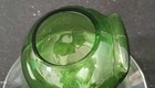 Vintage Very Rare Cambridge Glass Forest Green 3.5" Tall Cigarette Holder — photo 5
