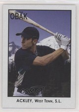 2010 TRISTAR Obak Black 47/50 Dustin Ackley #1 02vq