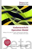 Lambert M. Surhone (U. A.) | Vadamarachchi Operation Medal | Taschenbuch (2026)