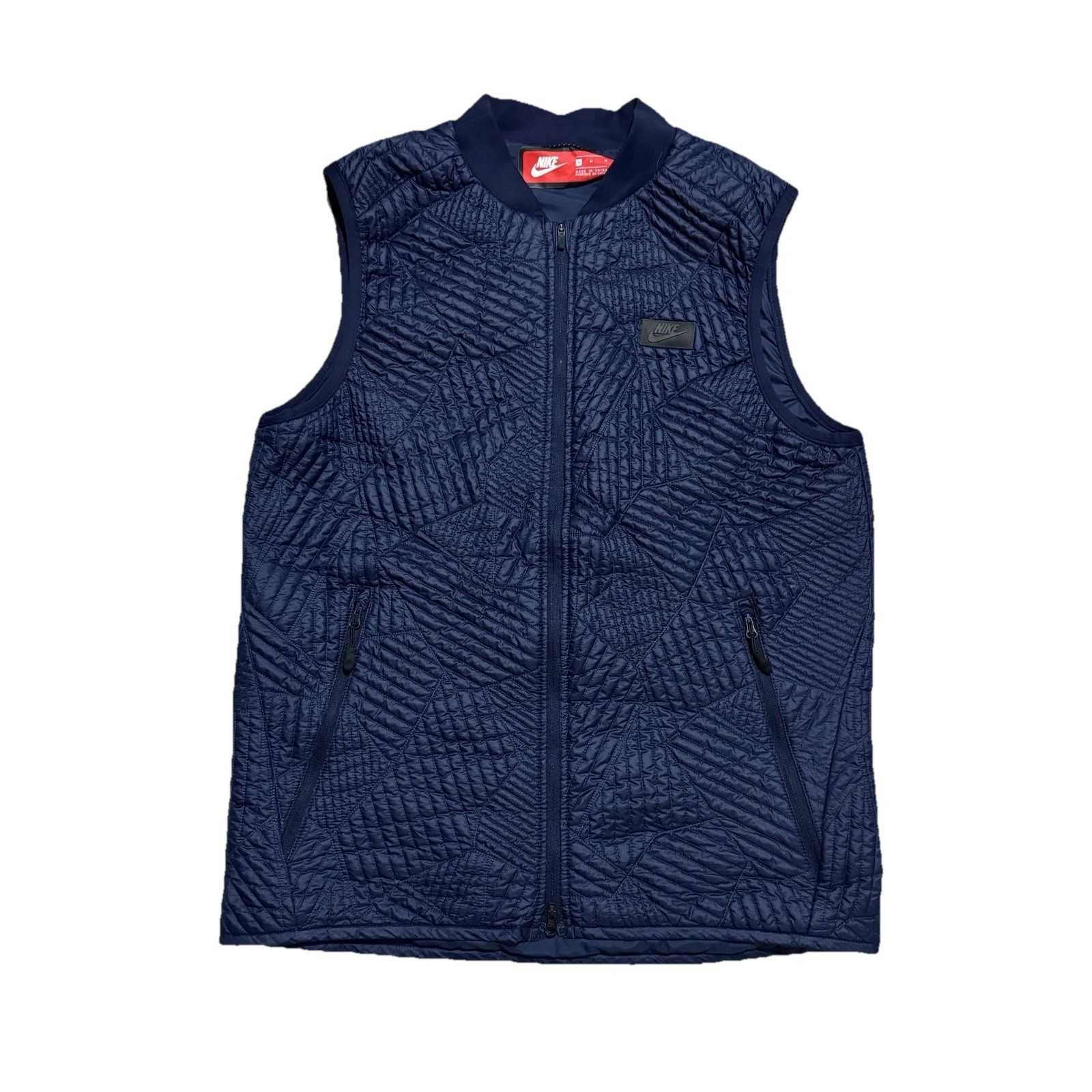 SACAI X NIKE Nike Primaloft Sportswear Gilet Navy Giacca Leggera Senza Maniche Uomo M