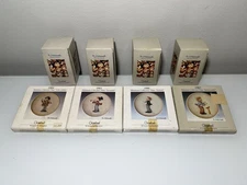 Hummel LITTLE MUSIC MAKERS Complete Matching Figurine & Plate Set in Box 1984-87