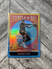 2020-21 Panini NBA Hoops - Legends of the Ball Shawn Kemp #10