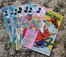 7 Micky Maus Hefte - 1985/1995 - Comics, Walt Disney - belesener Zustand 😁👍K2