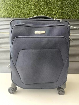 Cabin Samsonite Koffer in blau mit integriertem TSA-Schloss - 4 Rollen