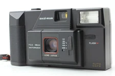 [Near MINT] Skillman C-850 Black  Point & Shoot 35mm Film Camera From JAPAN