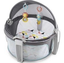 Fisher-Price Portable Bassinet On-The-Go Baby Dome -Windmill