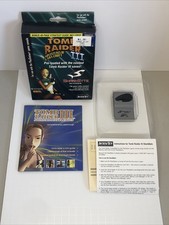 Tomb Raider III interAct Shark Byte Keycard PlayStation 1 PS1 Memory Card CIB
