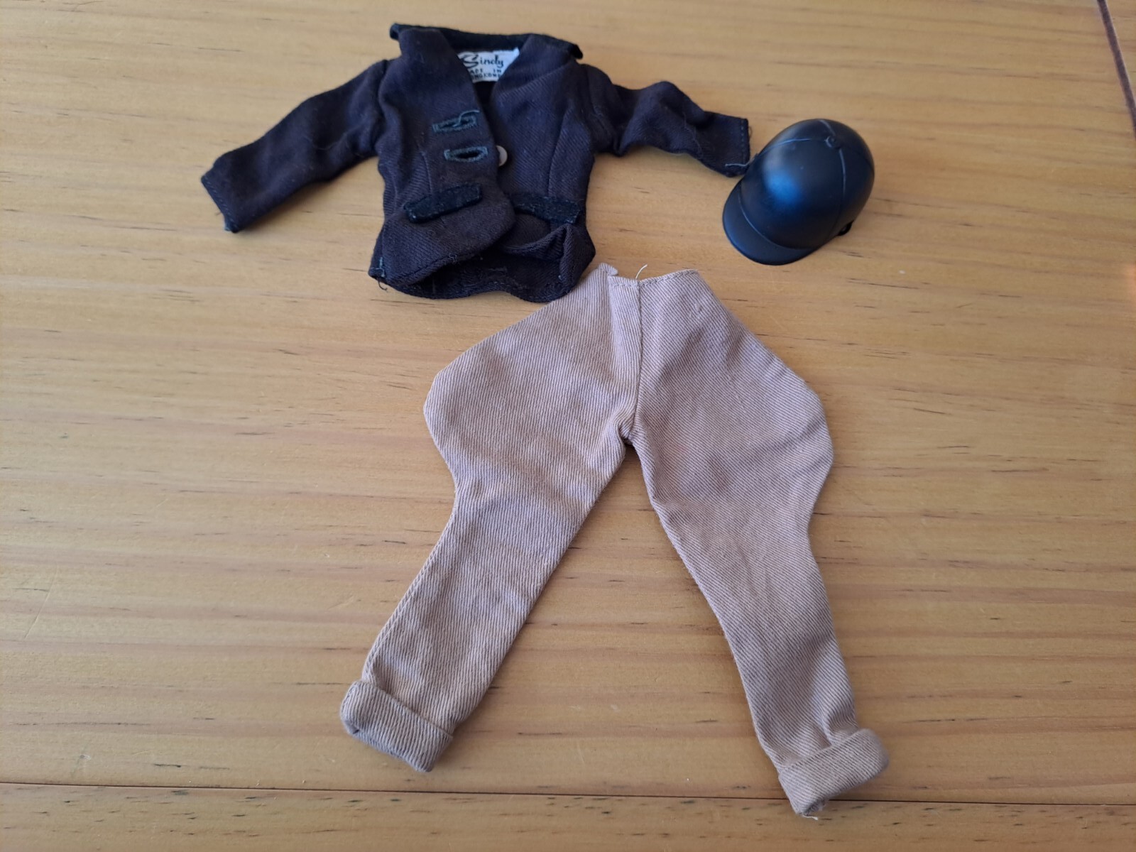 Abito vintage Sindy anni '60 Pony Club 1965 S12507 Jodpurs Giacca Cappello da equitazione