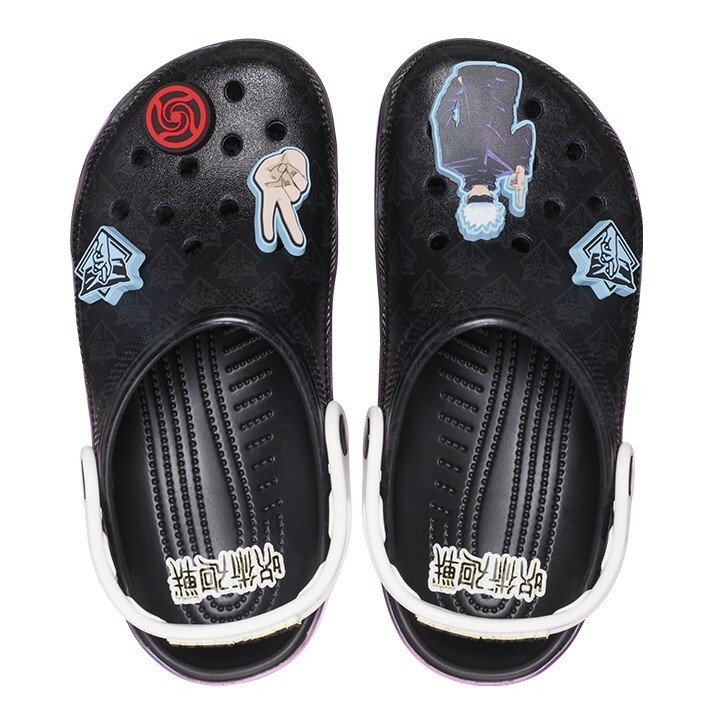 CROCS Jujutsu Kaisen Anime CLASSIC CLOG Sandals Black Japan NEW US