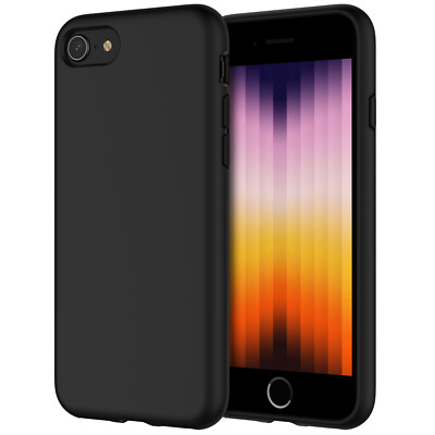 JETech Silicone Case for iPhone SE 3/2 2022/2020 4.7-Inch, Full-Body Case