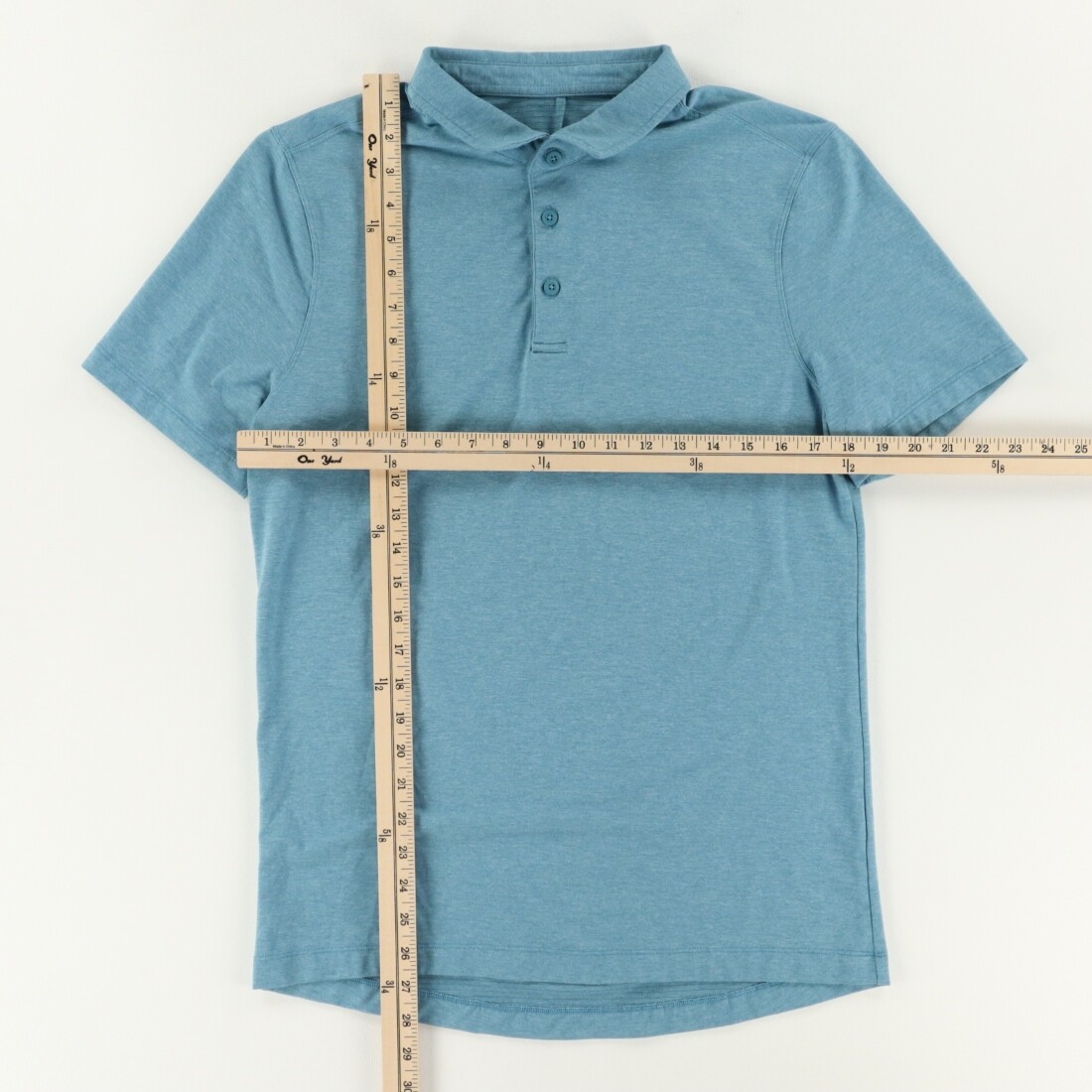 Lululemon Evolution Polyester Solid Polo Shirt Te… - image 3
