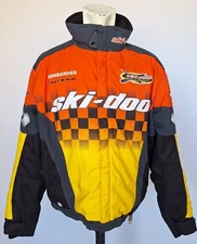 Vintage SKI-DOO Bombardier Rotax Men’s  M Winter racing Jacket sno gear Rare
