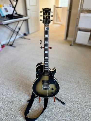 1984 Gibson Les Paul Custom Silverburst with Kahler Tremelo with OHSC