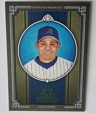 ALEX CINTRON 2005 Donruss Diamond Kings Green Framed #16 Crowning Moment 25/50